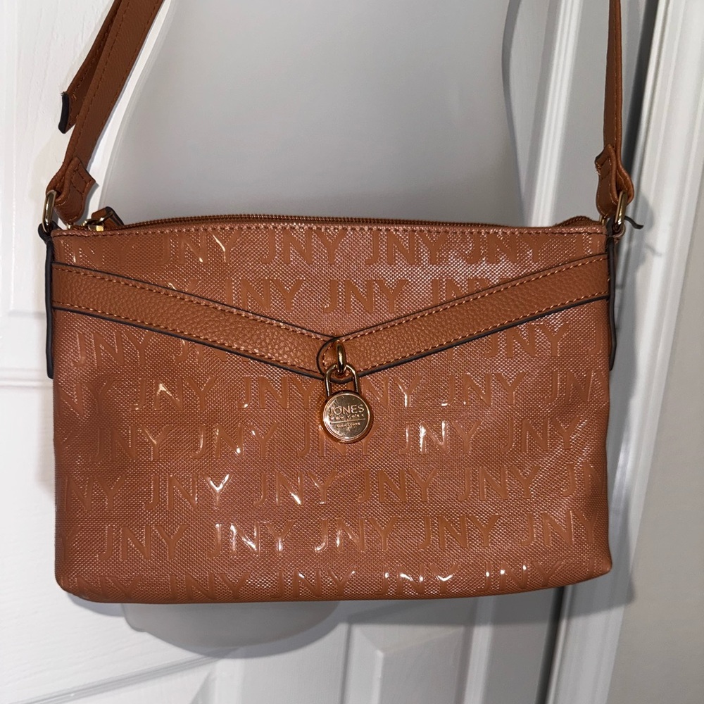 Jones New York Brown Crossbody Bag
